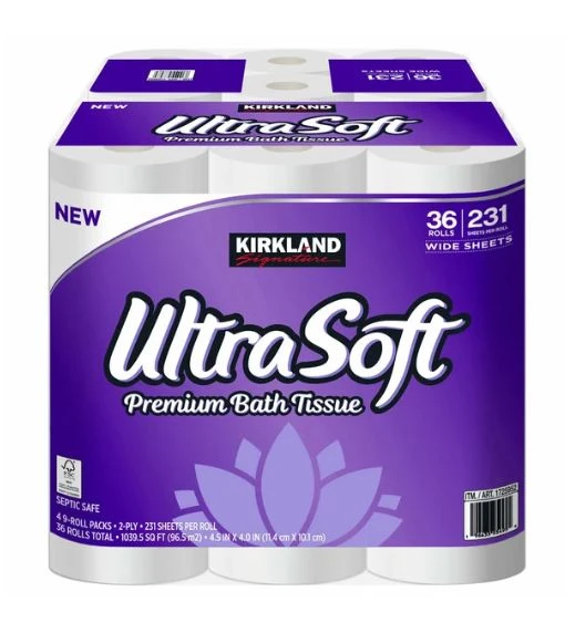 Kirkland Signature Ultra Soft Bath Tissue 